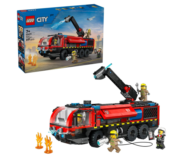 LEGO CITY 60499 Lotniskowy wóz strażacki - 1473512 - zdjęcie 2